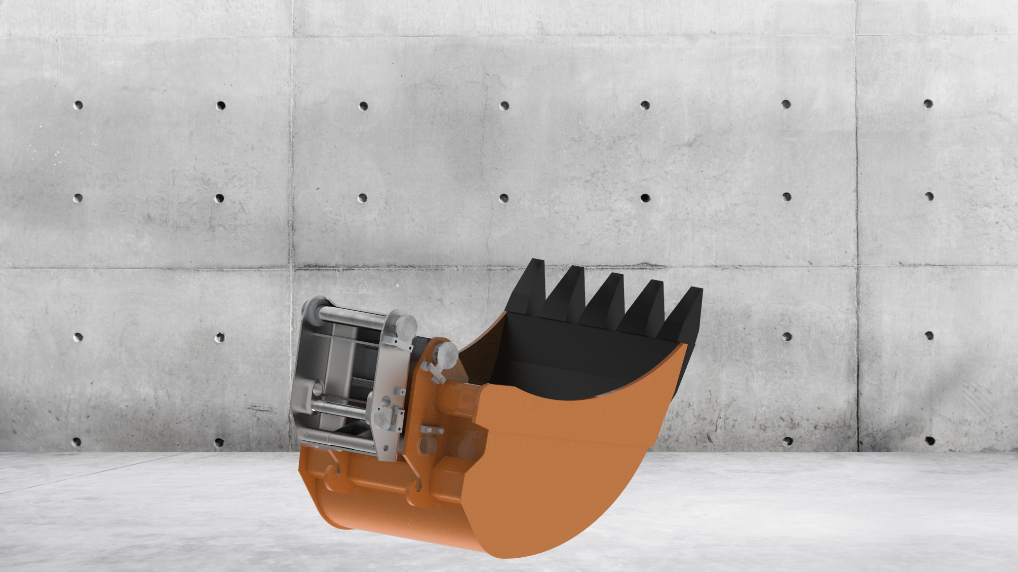 挖掘机用快卸铲斗